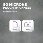 Enhance80 Lamg Pouch A4 Matte Pk100
