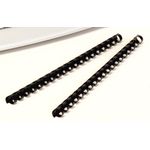 Fellowes Bndg Combs 19Mm Blk Pk100