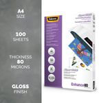 Superquick Lamg Pouch A4 Gloss Pk100