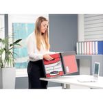 Premium Tall Storage Box Red Pk5