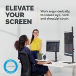 Fellowes Seasa Fsta Dual Stk Mon Arm