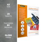 Admire Easymove Lamg Pouch A3 Pk25