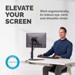 Fellowes Seasa Fsta Single Mon Arm