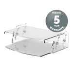 Fellowes Clarity Adj Mon Stand Clear