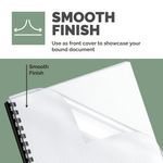 Fellowes Bndg Covers A4 180Mi Pk100