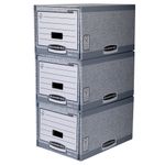 Bankers Box Stor Drawer Gry/Wht Pk5