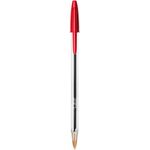 Bic Cristal Ball Pen Medium Red Pk50