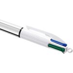 Bic 4 Colours Bp M/Point Astd Pk12