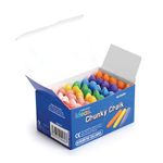 Bright Ideas Chunki Chalks Ast Pk40