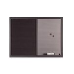 Blk Shadow Fabric Silverboard 60X45