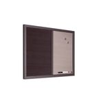 Blk Shadow Fabric Silverboard 90X60