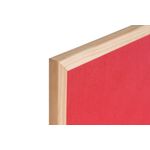 D/S Brd Cork And Red Felt 60X40Cm
