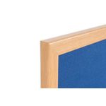Earth Felt Nbrd 120X120 Blu Oak Mdf