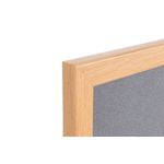 Earth Felt Nbrd 120X90 Gry Oak Mdf