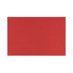 Unframed Felt Nbrd Red 1175X875Mm