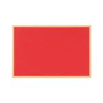 Earth Exec Felt Nbrd 120X120 Red