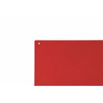 Unframed Felt Nbrd Red 875X575Mm