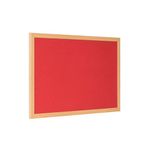 Earth Felt Nbrd 180X120 Red Oak Mdf
