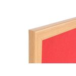 Earth Felt Nbrd 180X120 Red Oak Mdf