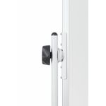 Revolving Whiteboard Steel 120X120Cm