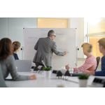 Revolving Whiteboard Steel 120X120Cm