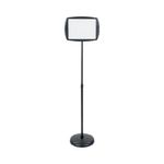 Black Vertical Floor Sign Magn Dwip