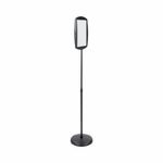 Black Vertical Floor Sign Magn Dwip