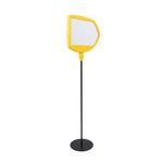 Yellow Arrow Floor Sign Magn Drywipe