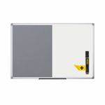 Maya Comb Brd Grey Felt/Magn 180X120