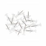 Push Pins Clear/Transparent Pk200