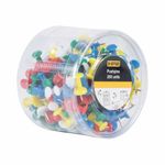 Push Pins Assorted Colours Pk200