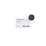 Bi-Office Magnets 35Mm Black