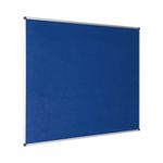 Bi-Office Noticeboard 150X120Cm Blue
