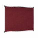 Bioffice Noticebd 240X120Cm Burgundy
