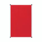 Bi-Office Noticeboard 240X120Cm Red