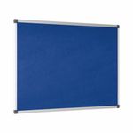 Bi-Office Noticeboard 60X45Cm Blue