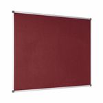 Noticeboard 1200X900Mm Burgundy