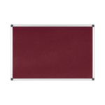 Bioffice Noticebd 180X120Cm Burgundy