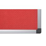 Bi-Office Noticeboard 180X120Cm Red