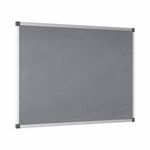 Bi-Office Noticeboard 120X120Cm Grey