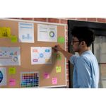Antimicrobial Cork Board 90X60Cm