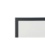 Bi-Office Whtboard 600X900 Blk Frame