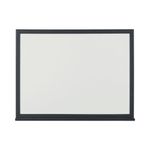 Bi-Office Whtboard 600X450 Blk Frame
