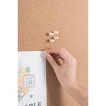 Bi-Office Wooden Push Pins Pk20