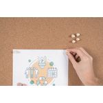 Bi-Office Wooden Push Pins Pk20