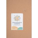 Bi-Office Wooden Push Pins Pk20