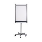 Roll Up Easel Magn Silver 70X100Cm