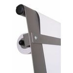 Roll Up Easel Magn Silver 70X100Cm