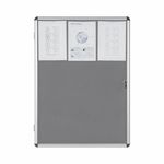 Bi-Office Felt Display Case 1160X981