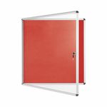 Enclore Display Case Red Felt 12Xa4